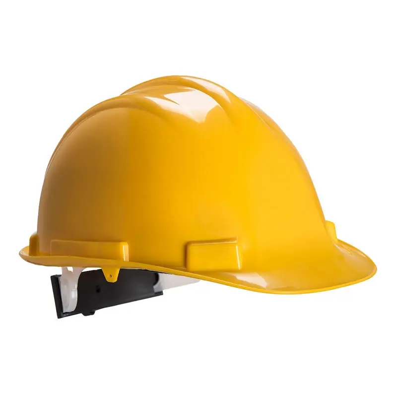 Veiligheidshelm Portwest PS57 draaiknop geel