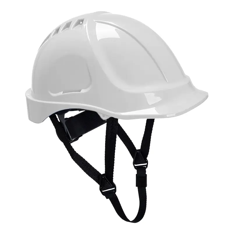 Portwest PS55 safety helmet rotary knob white