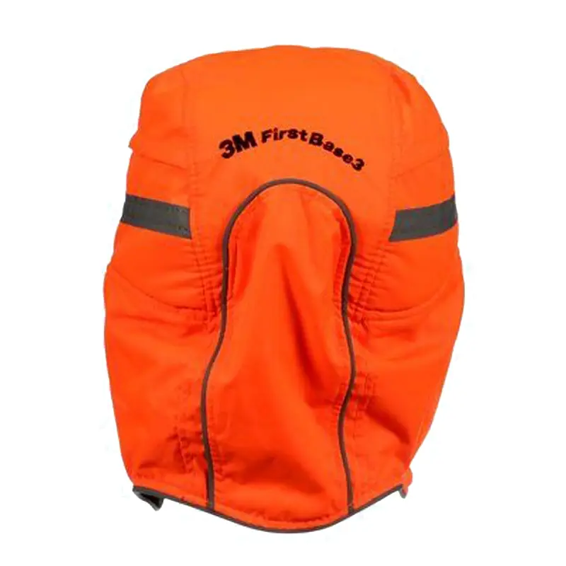 Bump cap 3M First Base 3 Winter 55 mm visor fluorescent orange