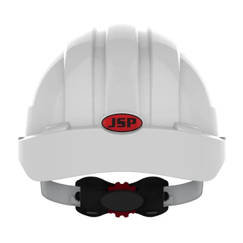 JSP EVO 3 veiligheidshelm HDPE 6-punt draaiknop wit