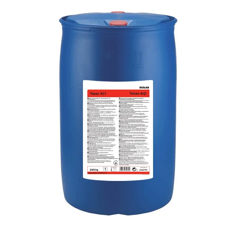 Nettoyant acide Ecolab Topaz AC1 avec booster de mousse 245 kg (NL)
