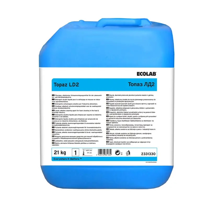 Ecolab Topaz LD2 alkaline cleaning agent 21 kg (NL)