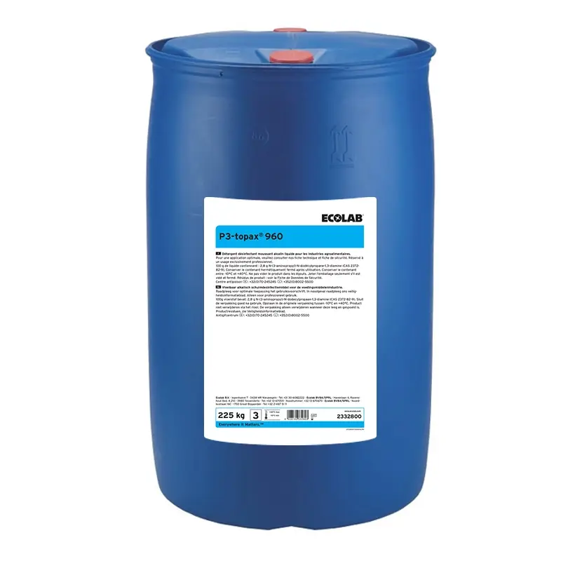 Ecolab P3-topax 960 alkalisch reiniging en desinfectie 225 kg (NL)