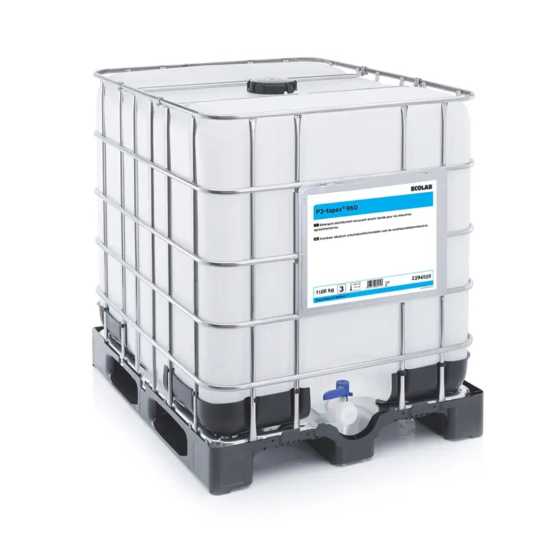 Ecolab P3-topax 960 alkaline cleaning and disinfection 1100 kg (NL)