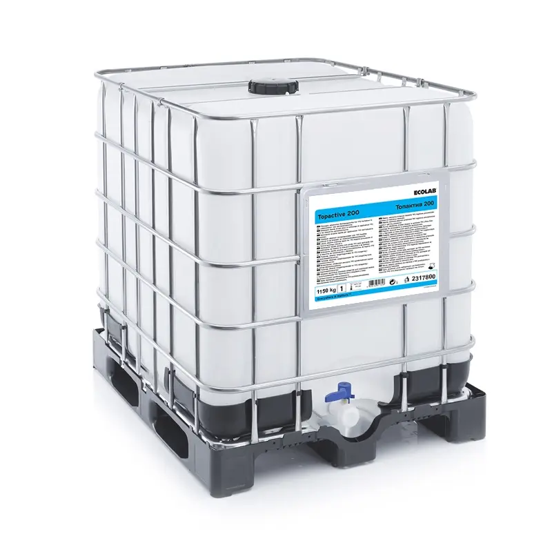 Ecolab Topactive 200, agent de nettoyage alcalin 1125 kg (NL)