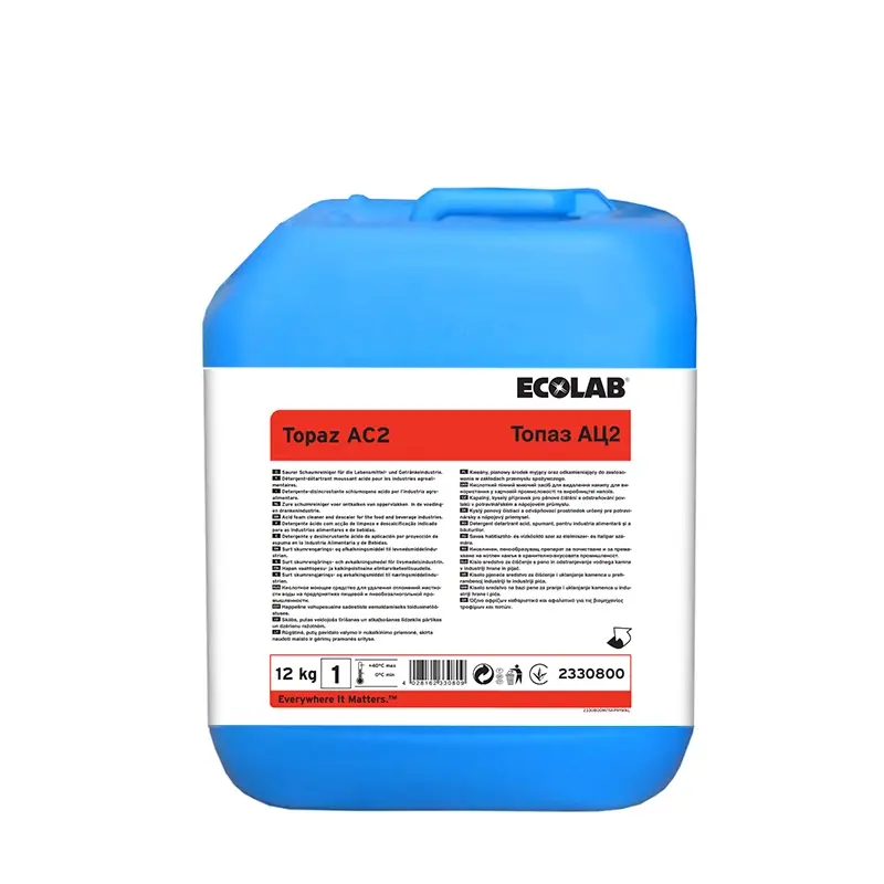 Ecolab Topaz AC2 agent détartrant acide 12 kg