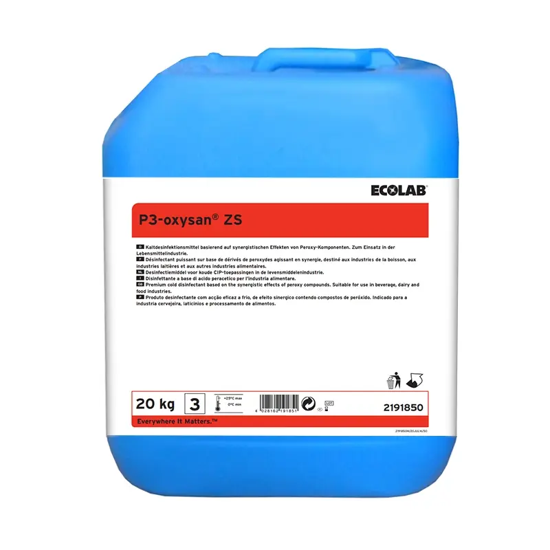 Ecolab P3-Oxysan ZS disinfectant CIP 20 kg (NL)