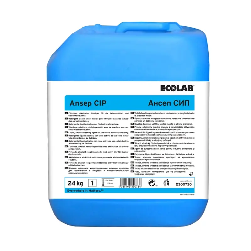 Agent de nettoyage oxydant Ecolab Ansep CIP 24 kg (NL)
