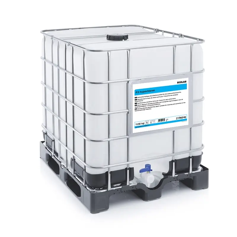 Désinfectant à action rapide Ecolab P3-hypochloran CIP 1150 kg (NL)