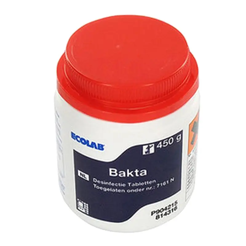Ecolab Bakta desinfectie tabletten op chloorbasis