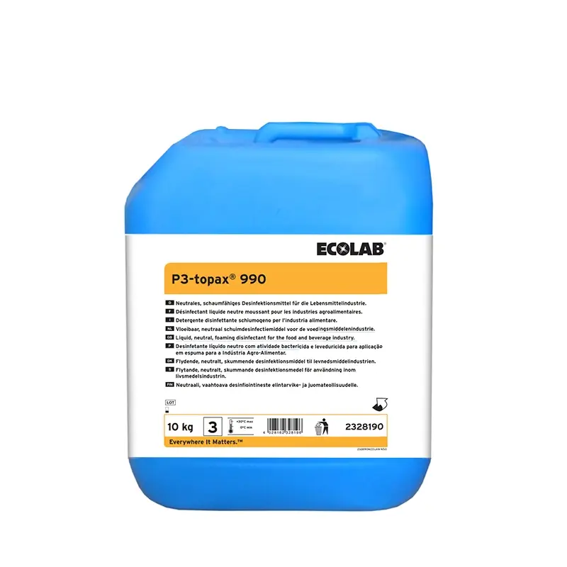 Ecolab P3-Topax 990 neutraal schuimdesinfectiemiddel 10 kg (NL)