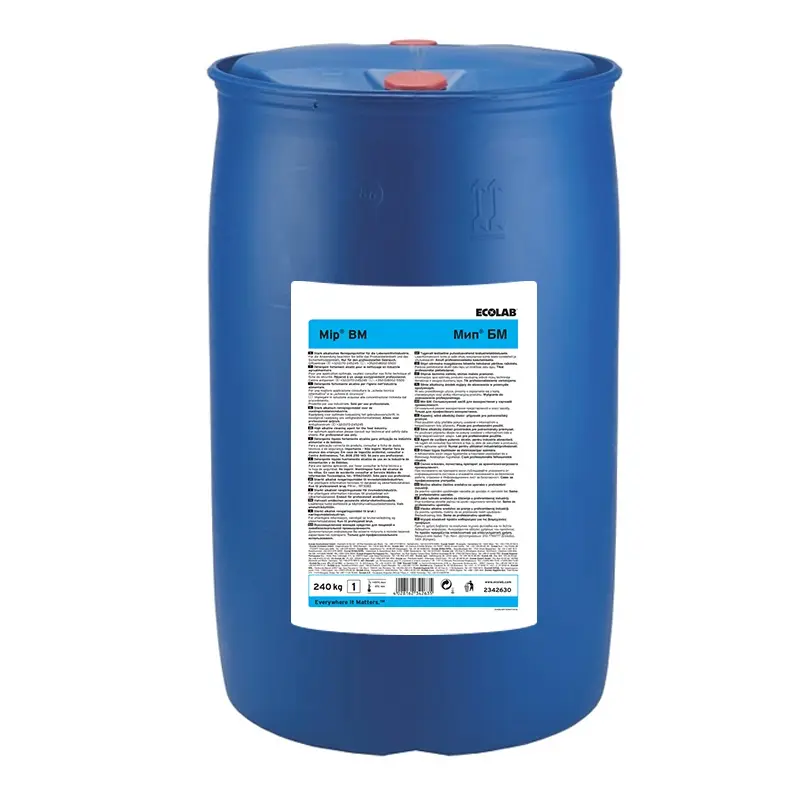 Ecolab Mip BM strong alkaline cleaning agent CIP 240 kg (NL)