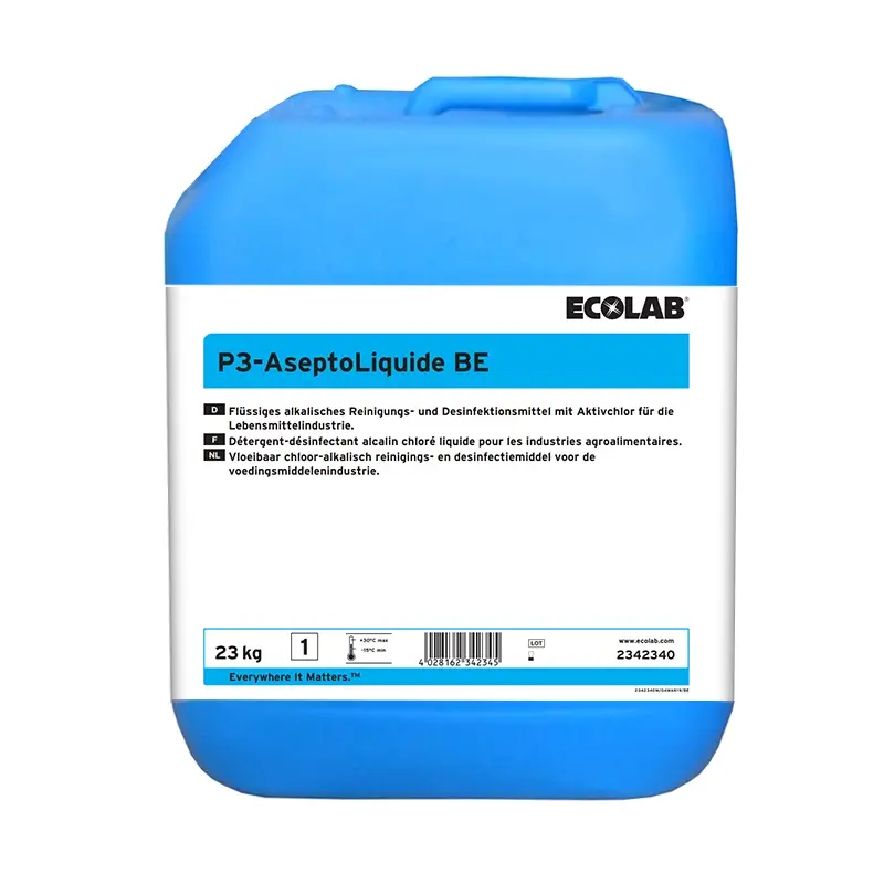 Ecolab P3-AseptoLiquide BE reiniging en desinfectiemiddel 23 kg (BE)