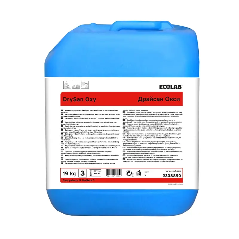 Ecolab DrySan Oxy reiniging- en desinfectie 19 kg (NL)