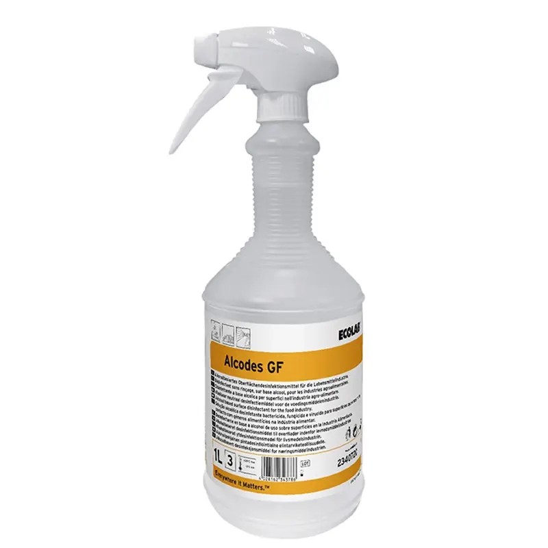 Ecolab Alcodes GF désinfectant en spray prêt à l'emploi à base d'éthanol 12 x 1 litre (NL)