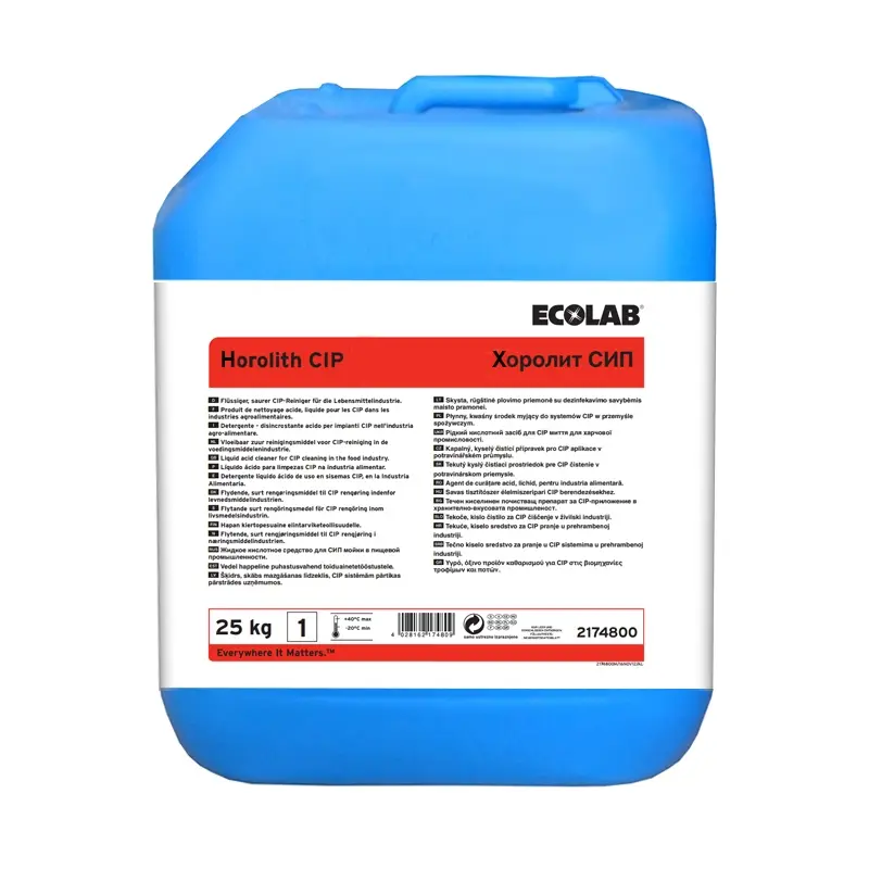 Nettoyant acide liquide Ecolab Horolith CIP 25 kg (NL)