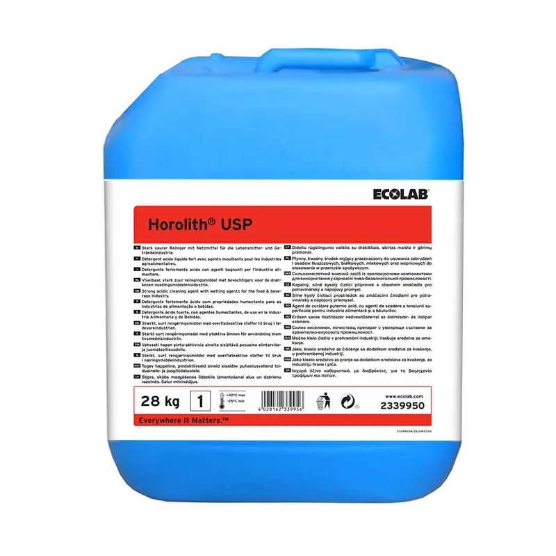 Ecolab Horolith USP zuur reinigingsmiddel CIP 28 kg (NL)