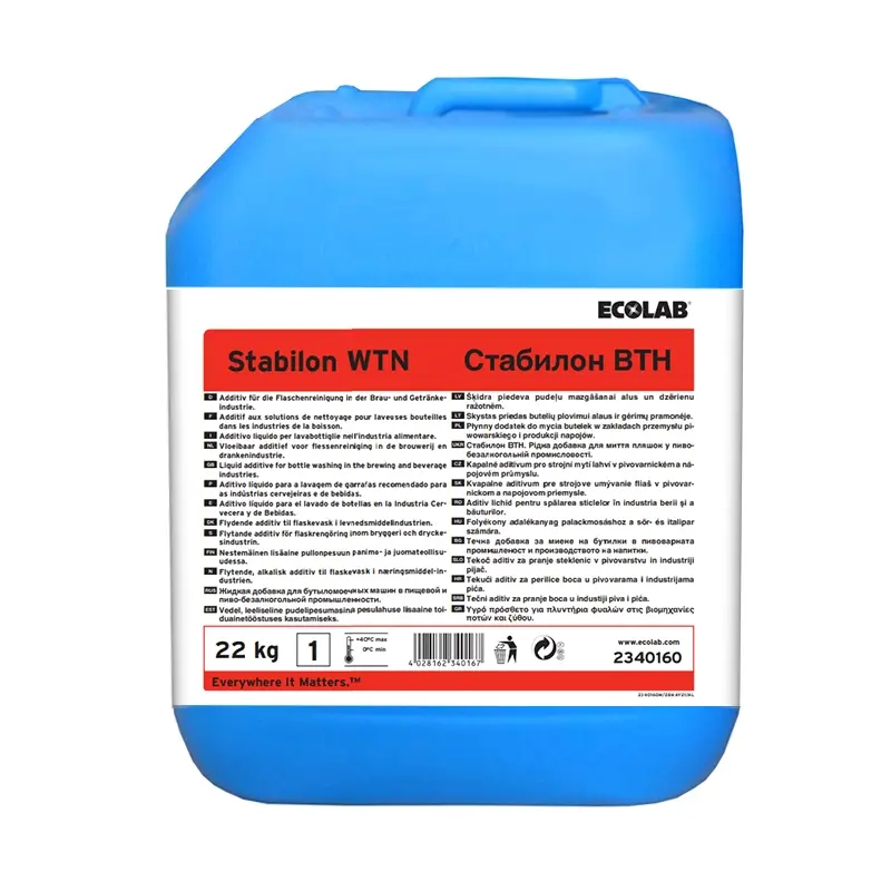 Additif liquide Ecolab Stabilon WTN CIP 22 kg (NL)