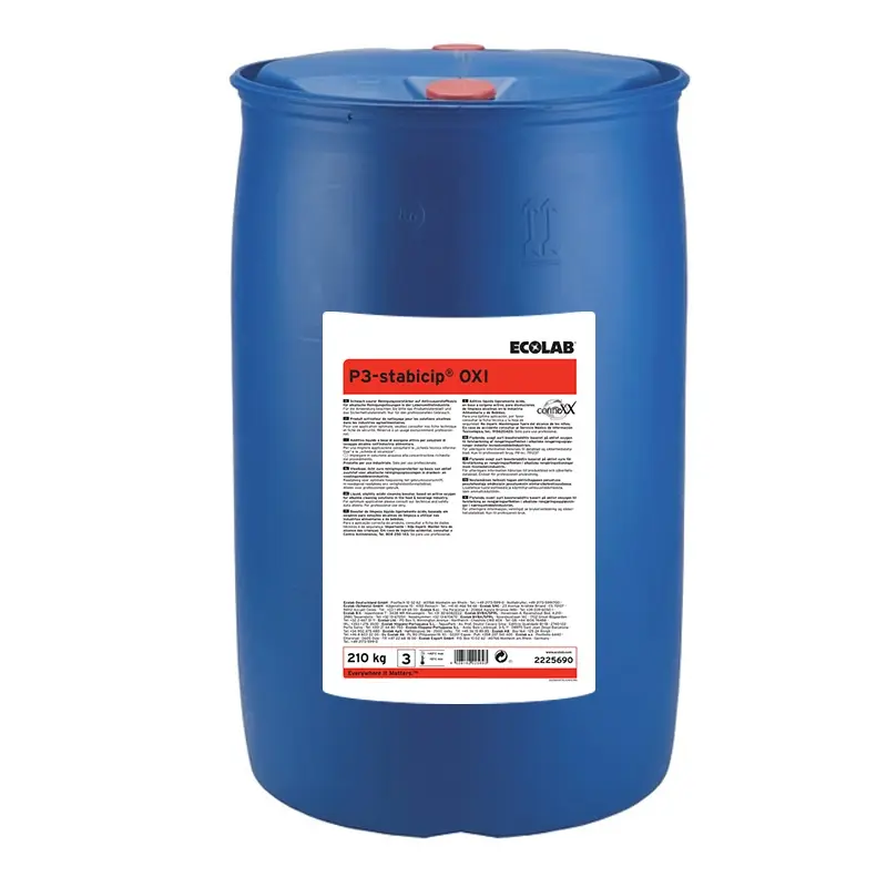 Ecolab Stabicip OXI, booster de nettoyage liquide 210 kg Connexx (NL)