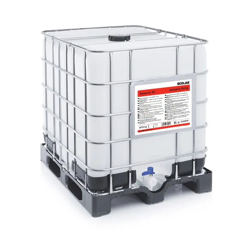Ecolab Aquanta SC liquid acid CIP cleaning agent container 1075 kg (NL)
