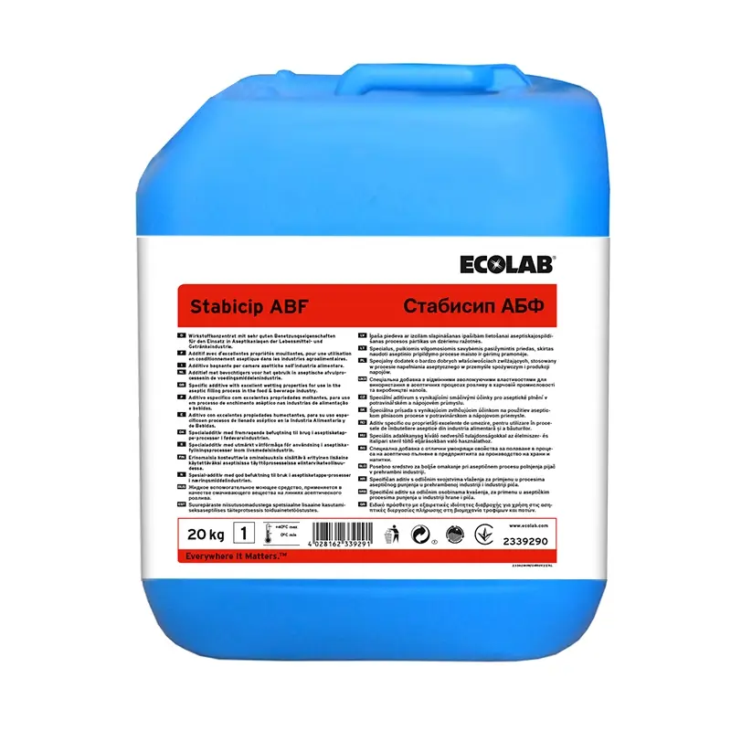 Ecolab Stabicip ABF vloeibare reinigingsversterker CIP 20 kg (NL)