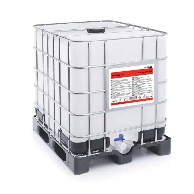 Ecolab Stabicip AS, agent de nettoyage CIP acide liquide 1000 kg (NL)
