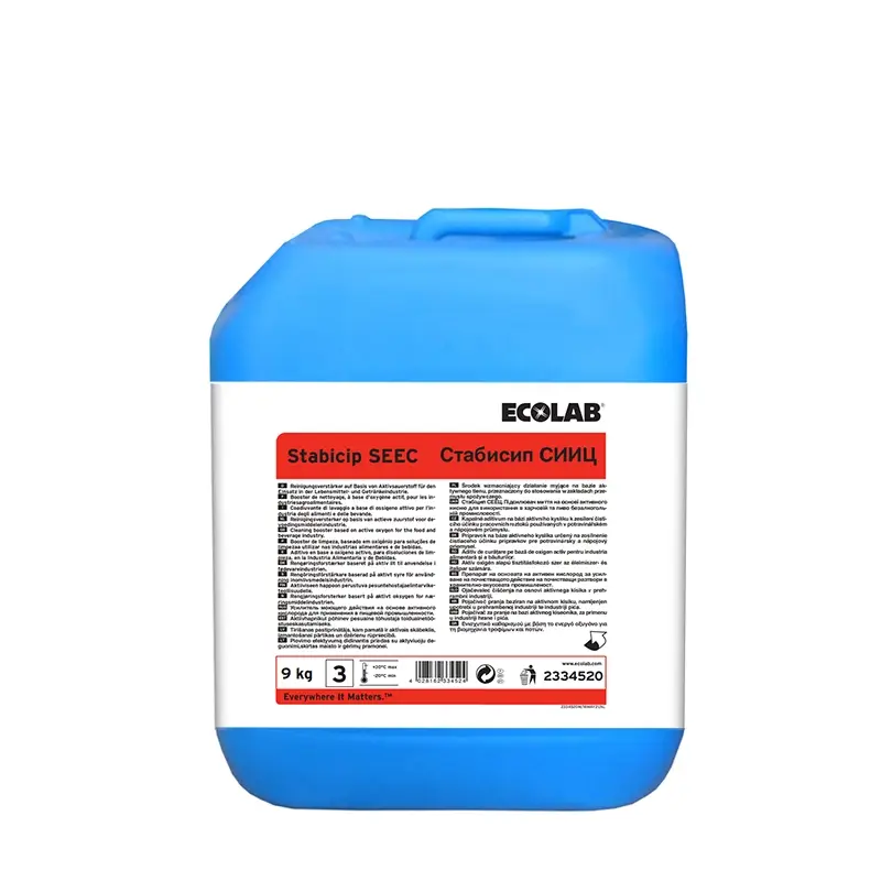 Ecolab Stabicip SEEC liquid cleaning booster CIP 9 kg (NL)