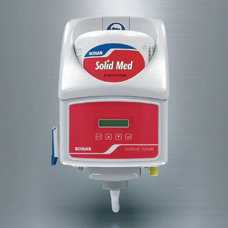 Ecolab Solid Med dishwasher detergent and rinse aid 4x4500 g