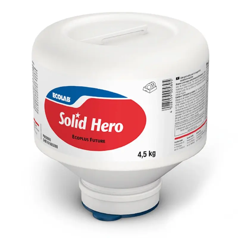 Ecolab Solid Hero hygienic dishwashing liquid 4x4.5 kg