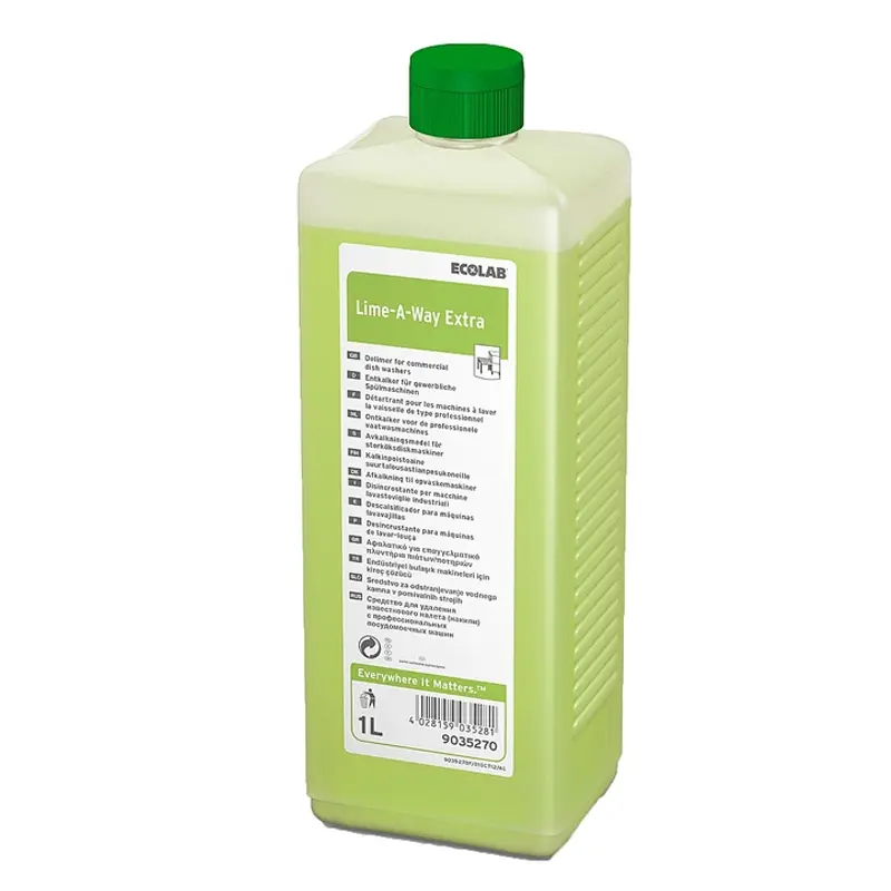 Ecolab Lime-a-Way Extra ontkalkingsproduct vloeibaar doos 4x1 liter