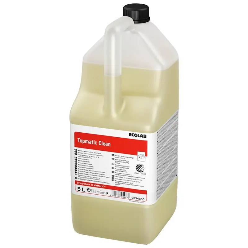 Ecolab Topmatic Clean vloeibaar vaatwasmiddel Ecolabel 4x5 liter