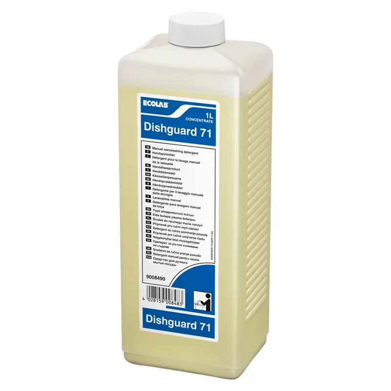 Ecolab Dishguard 71 afwasmiddel doos 4x1 l