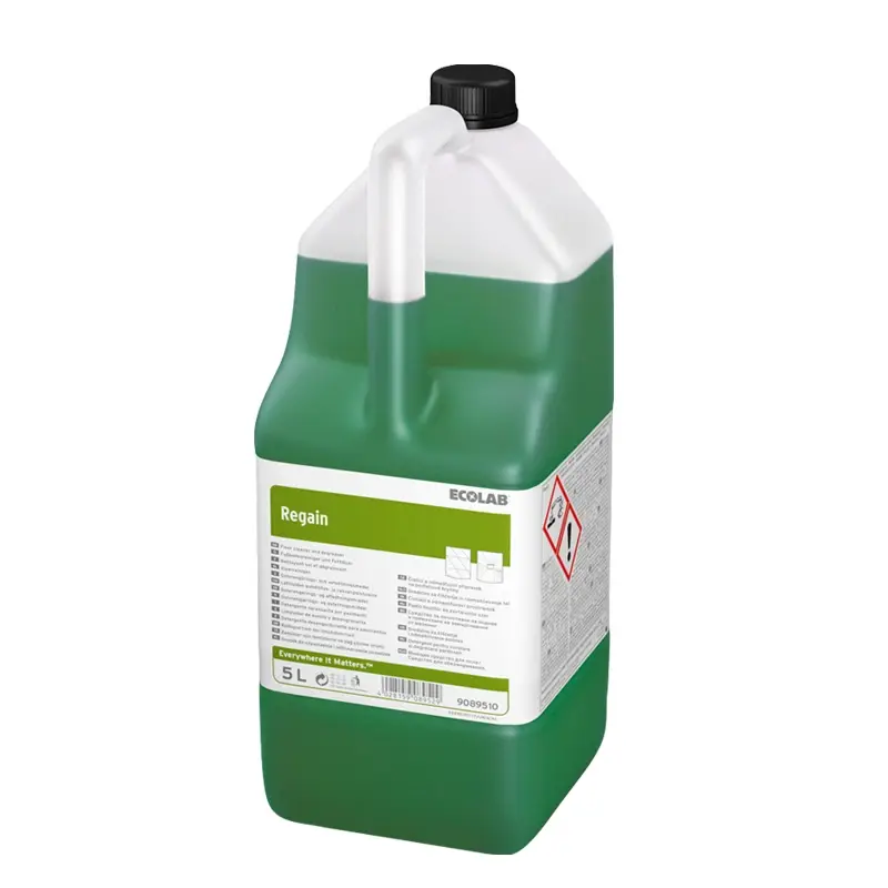 Ecolab Regain floor cleaner and degreaser 2x5 liters