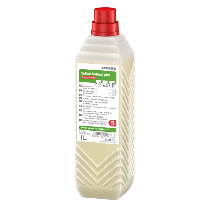 Ecolab Satiné Brillant Plus vloerreiniger 6x1 liter
