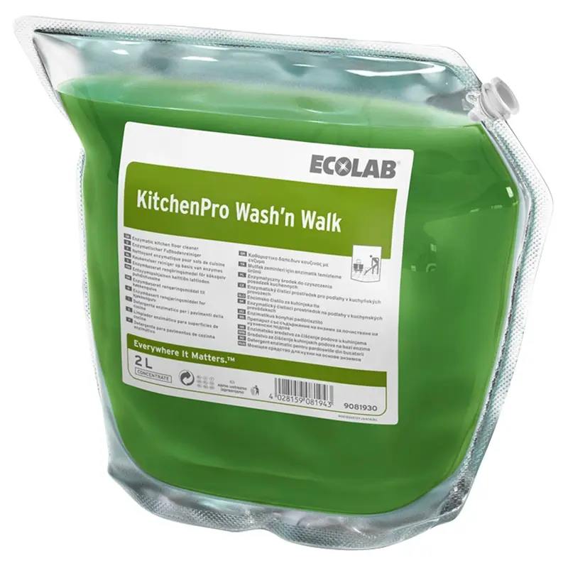 Ecolab KitchenPro Wash'n Walk floor cleaner 2 liters