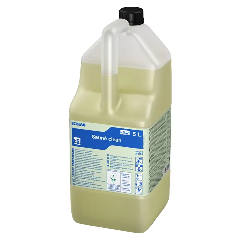 Ecolab Satine Clean floor cleaner soap base 2x5 liters