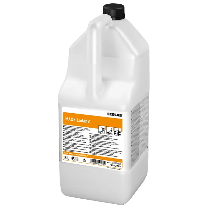 Ecolab Maxx Lodan2 floor maintenance product 2x5 liters