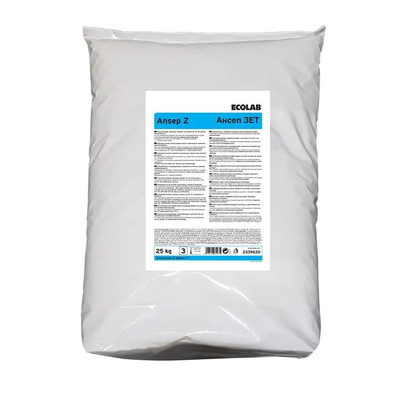 Ecolab Ansep Z mildly alkaline cleaning agent 25 kg (NL)
