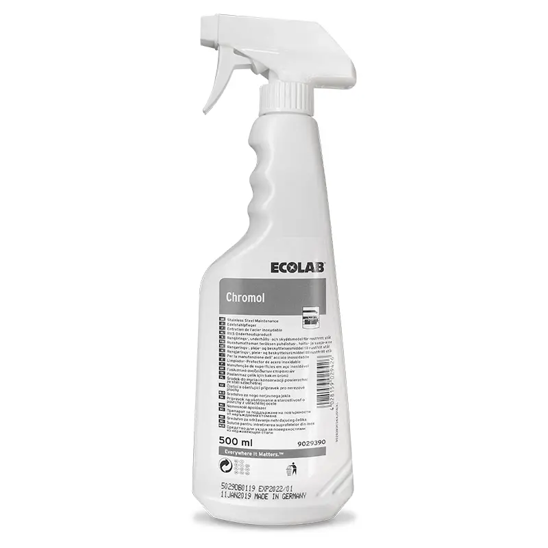 Ecolab Chromol RVS onderhoudsproduct spray 500 ml