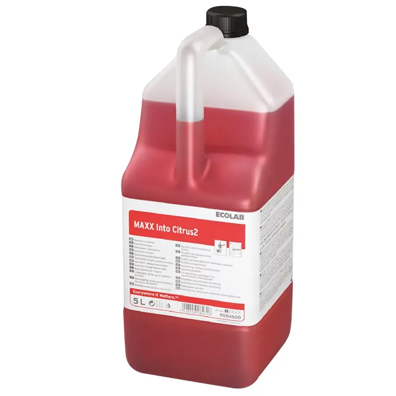 Ecolab Maxx Into Citrus2 dagelijkse sanitair reiniger 5 liter