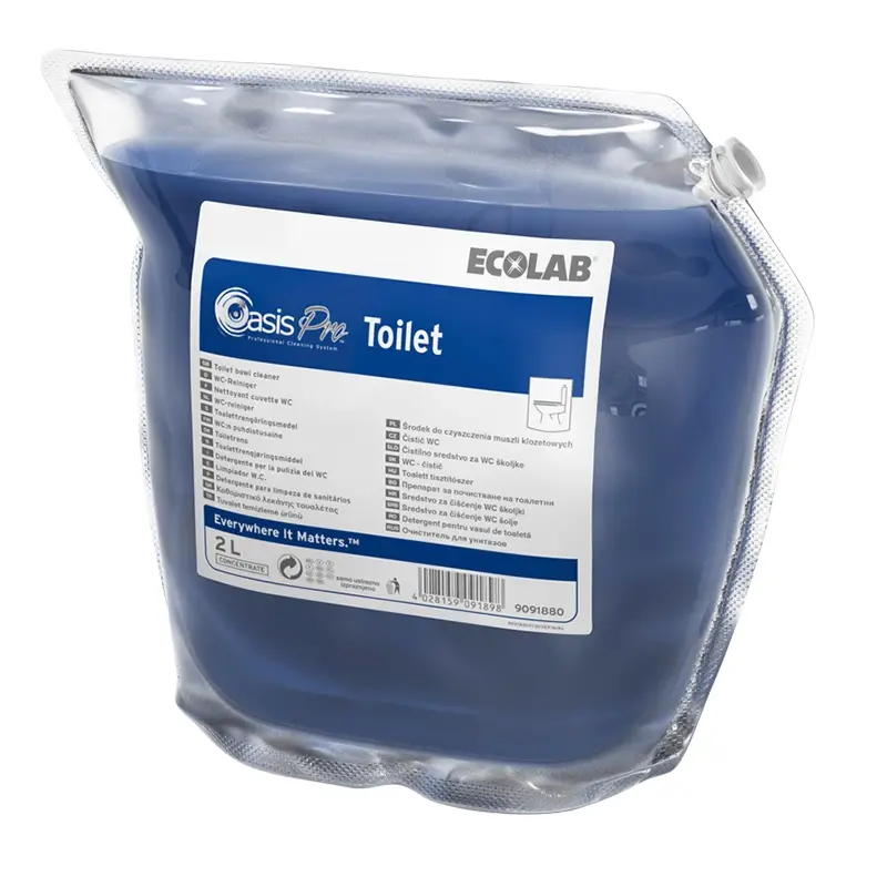 Ecolab Oasis Pro Toilet acid sanitary cleaner 2x2 liters