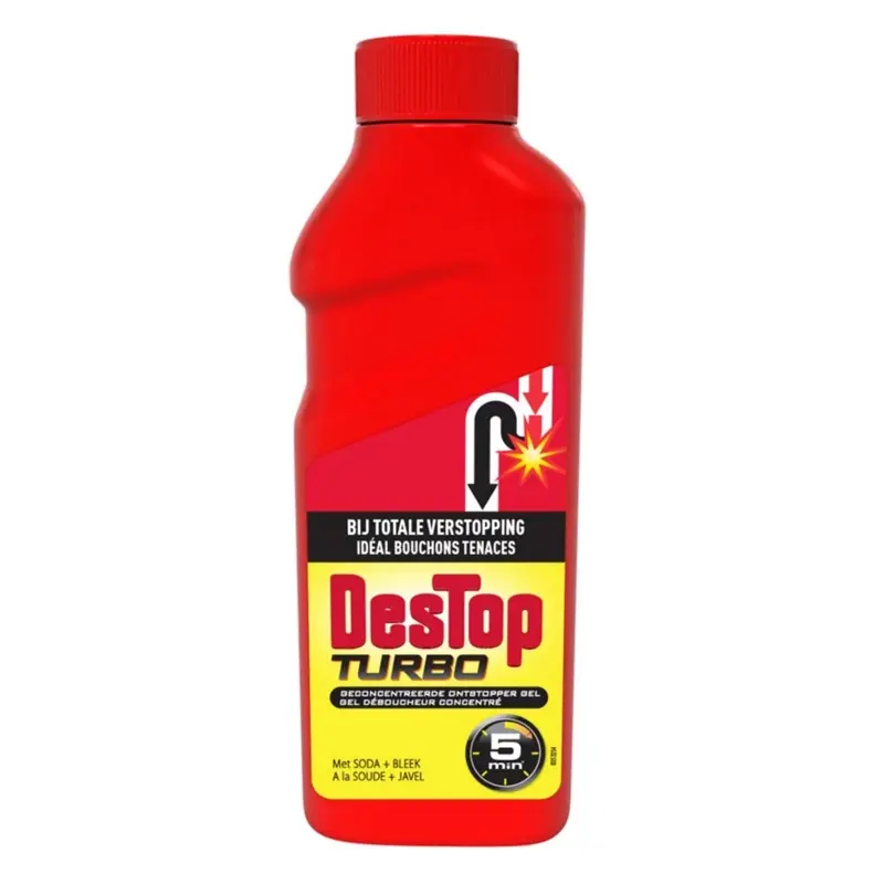 Déboucheur liquide DesTop Turbo 500 ml