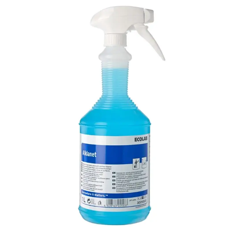 Ecolab Alklanet professional glass and all-purpose cleaner 12x1 liter