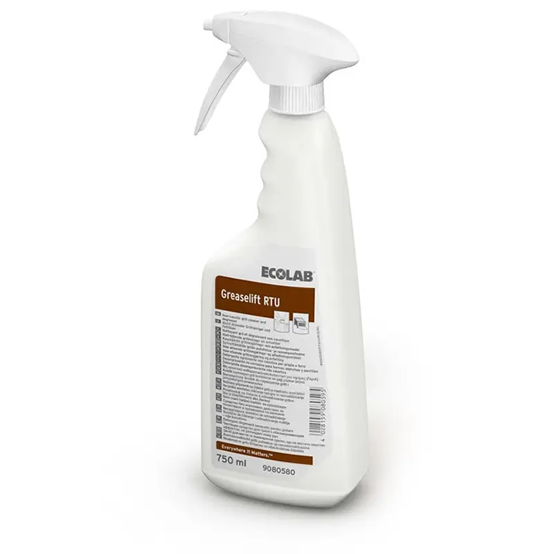 Nettoyant pour grils et fours Ecolab Greaselift RTU 750 ml