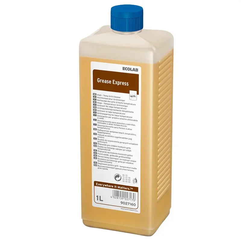 Ecolab Grease Express oven and grill cleaner liquid 4x1 liter