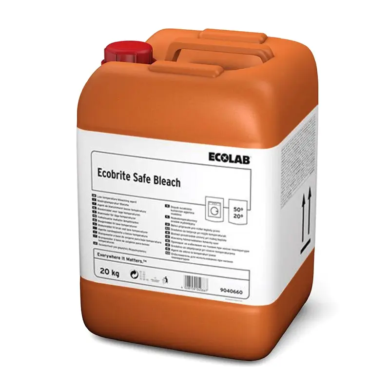 Blanchiment oxygéné Ecolab Ecobrite Safe 20 kg