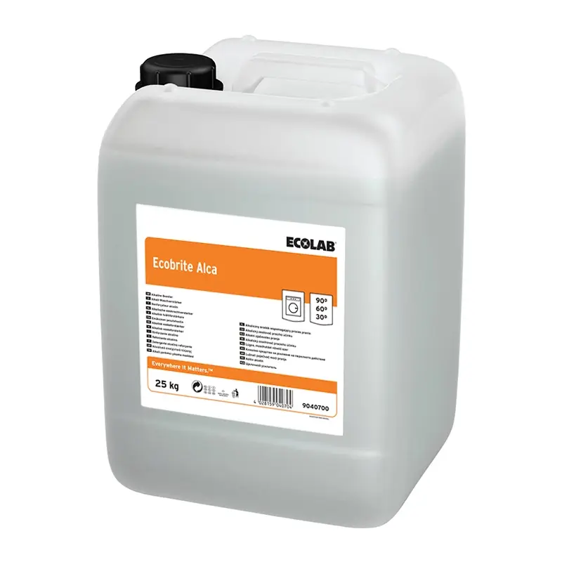 Ecolab Ecobrite Alca vloeibare alcali booster 25 kg
