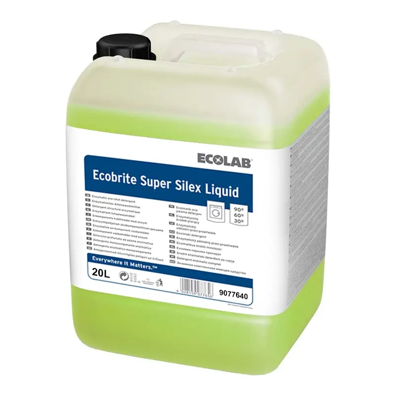 Ecolab Ecobrite Super Silex Liquid total laundry product 20 kg