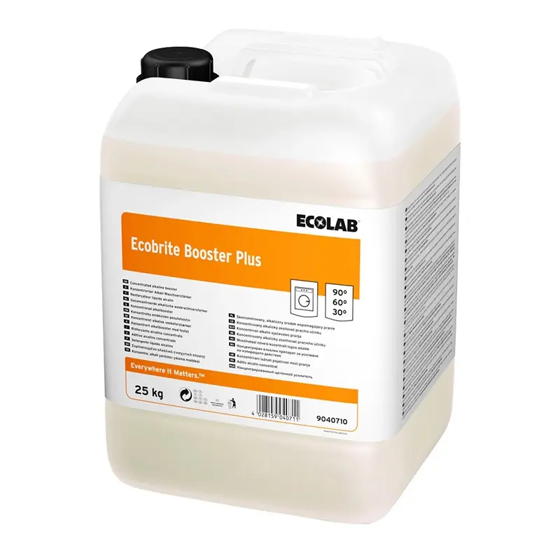Ecolab Ecobrite Booster Plus jerrycan booster pour lave-linge 25 kg