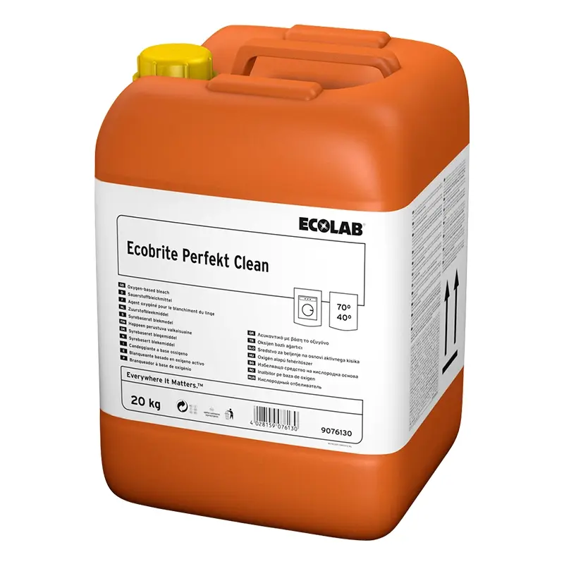 Bidon de javel Ecolab Ecobrite Perfekt Clean de 20 kg